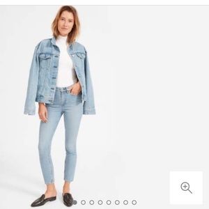 Everlane: The High-Rise Skinny Jean- ankle length